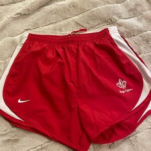 Red, Nike, Small Running shorts